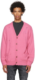 R13 Pink Brushed Cardigan