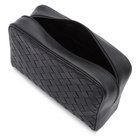 Bottega Veneta Black Intrecciato Pouch