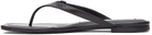 Alexander Wang Black Ivy Thong Flat Sandals