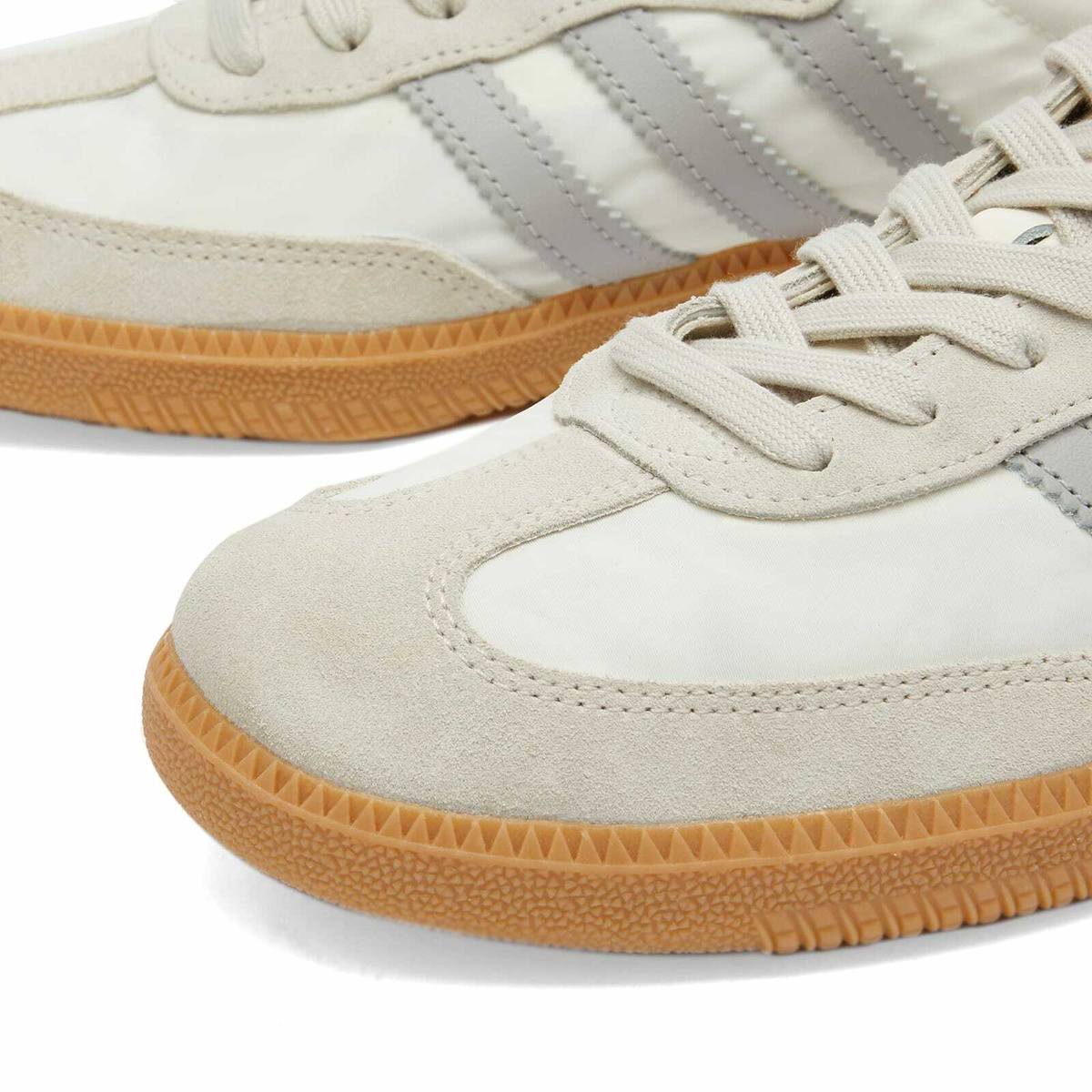 adidas gazelle silver green womens adidas Samba OG Aluminum / Beige main image 0