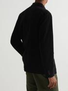 Aspesi - Kuki Garment-Dyed Cotton-Corduroy Blazer - Black