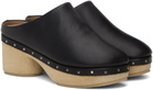 Lauren Manoogian Black Studio Clogs