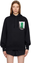 Helmut Lang Black Photo Hoodie