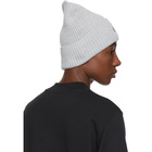 MSGM Grey Logo Beanie