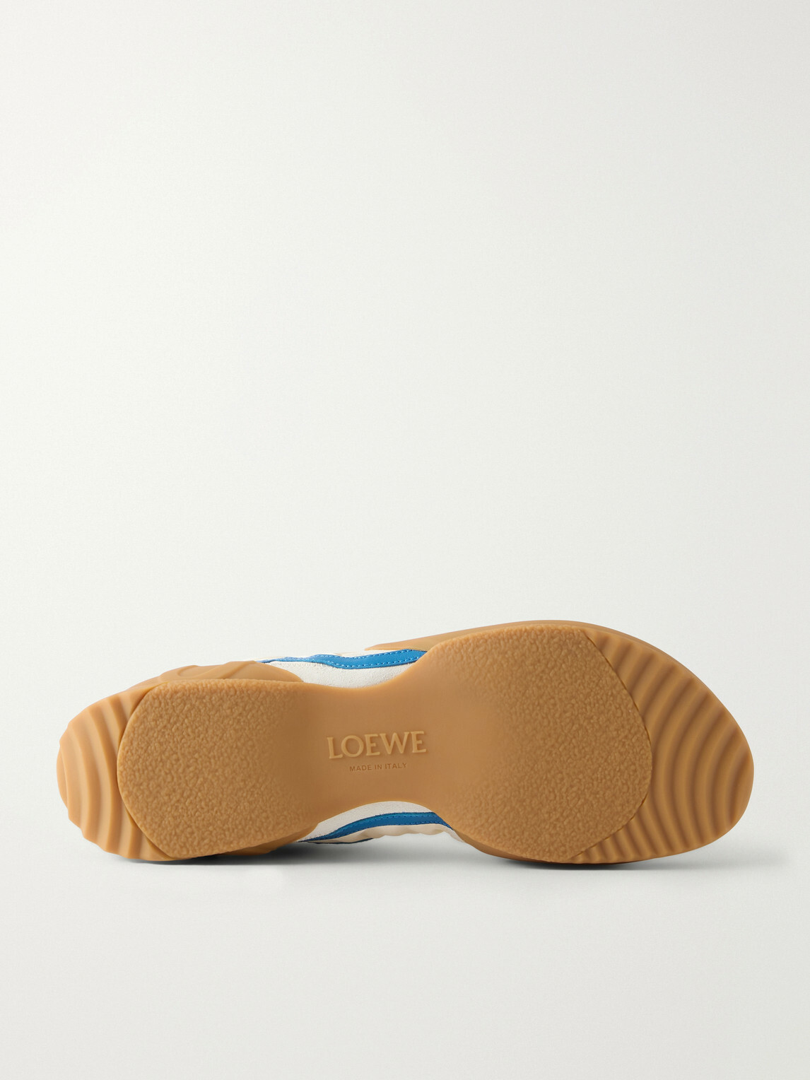LOEWE - Grip Suede-Trimmed Nylon Sneakers - White