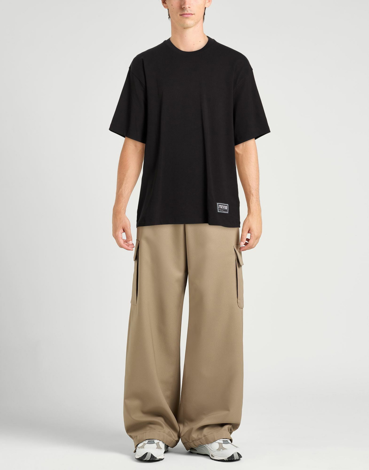 Versace Jeans Couture Mens T-shirt in Black