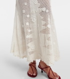 Self-Portrait Embellished midi dress