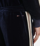 The Upside Monaco Freya high-rise velour sweatpants