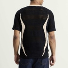 Adidas Men's Clot Knit Jersey By Edison Chen in Black/Wonder White