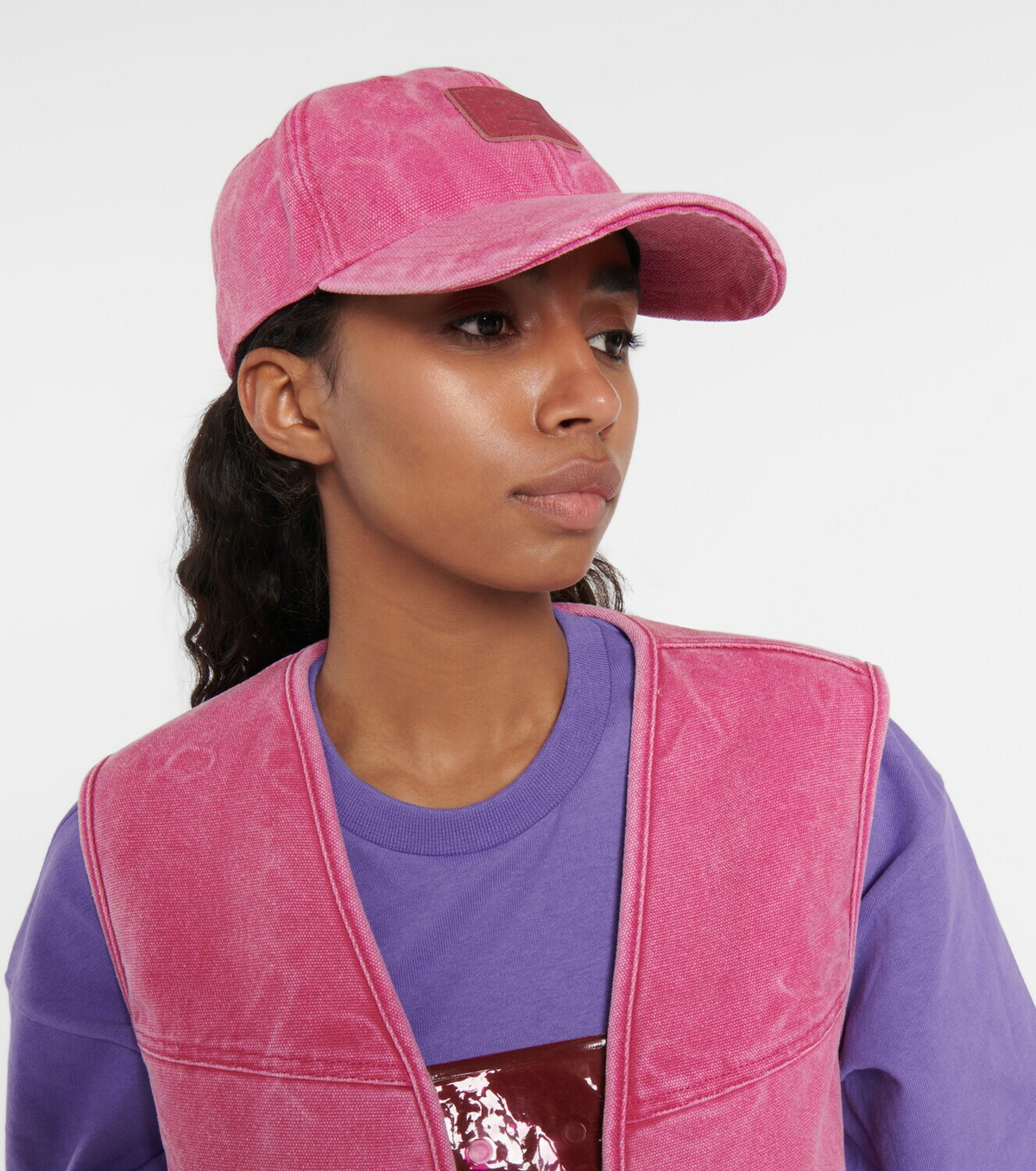 Acne Studios - Face cotton cap Acne Studios