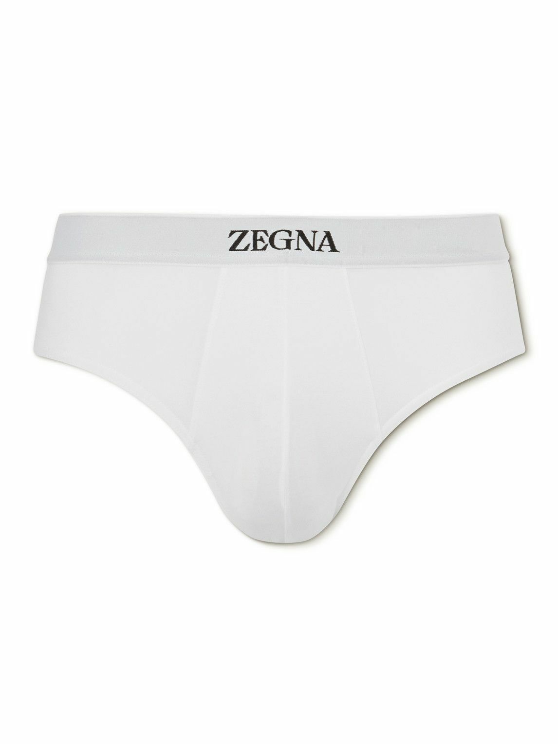 Zegna - Stretch-Cotton Boxer Briefs - White Zegna