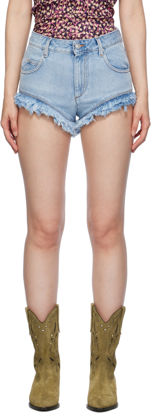 Isabel marant roy store denim shorts