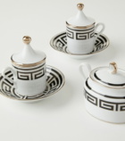 Ginori 1735 Labirinto Tête à Tête' set of two coffee cups and saucers