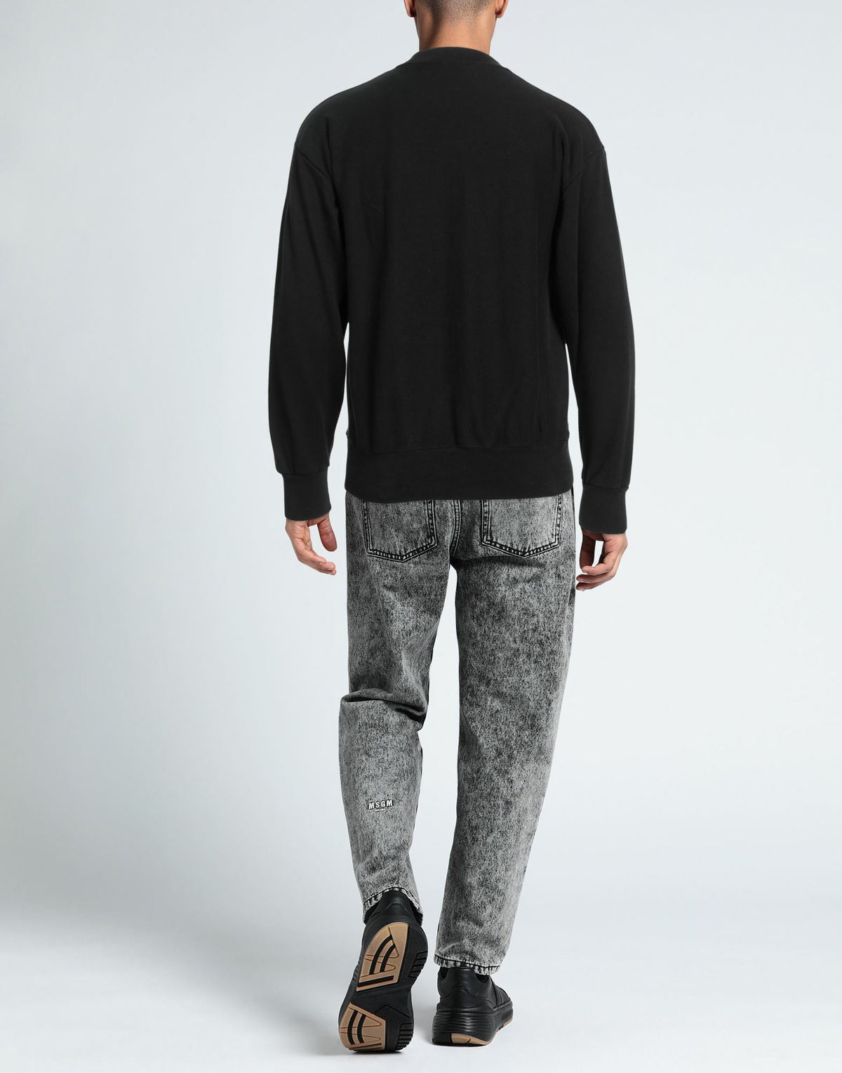 Aries Mens Sweatshirt in Black