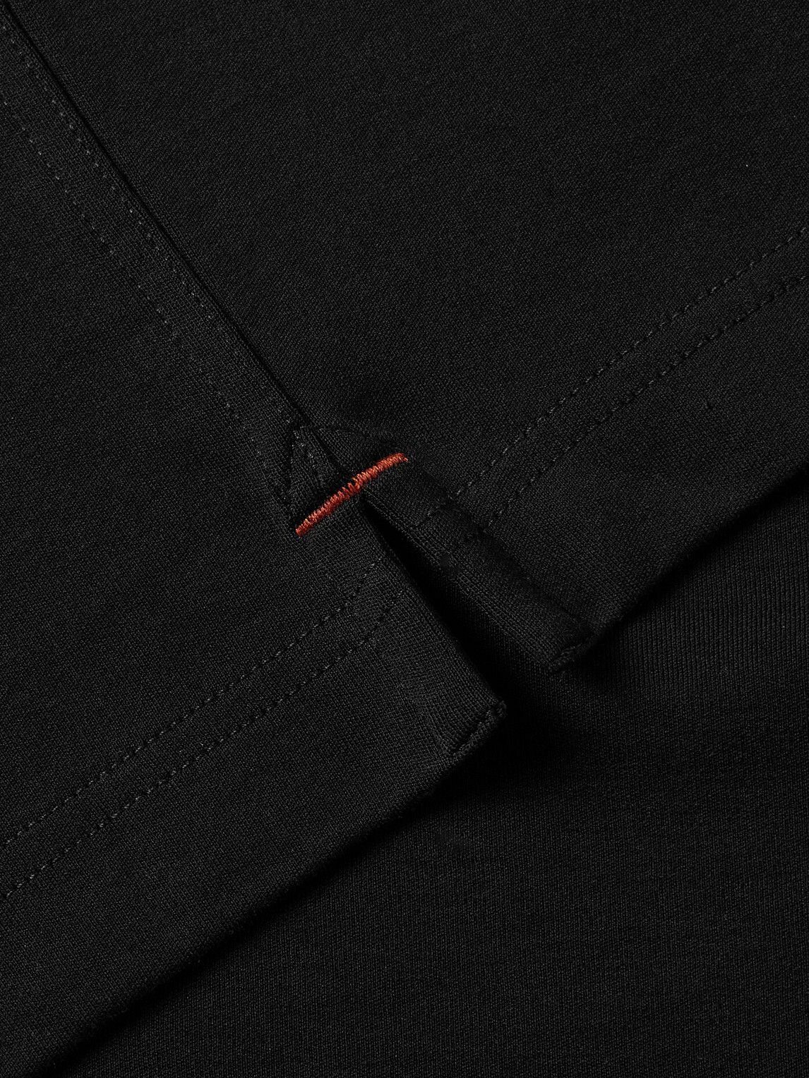 Loro Piana - Cotton-Jersey T-Shirt - Black