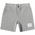 Thom Browne Men's Cotton Summer Short in Light Grey