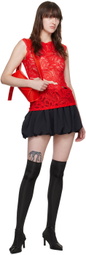 Beaufille Black Maro Miniskirt