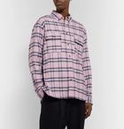 Isabel Marant - Yarol Checked Cotton-Flannel Shirt - Pink