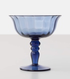 Bitossi Diseguale set of 6 champagne coupe glasses