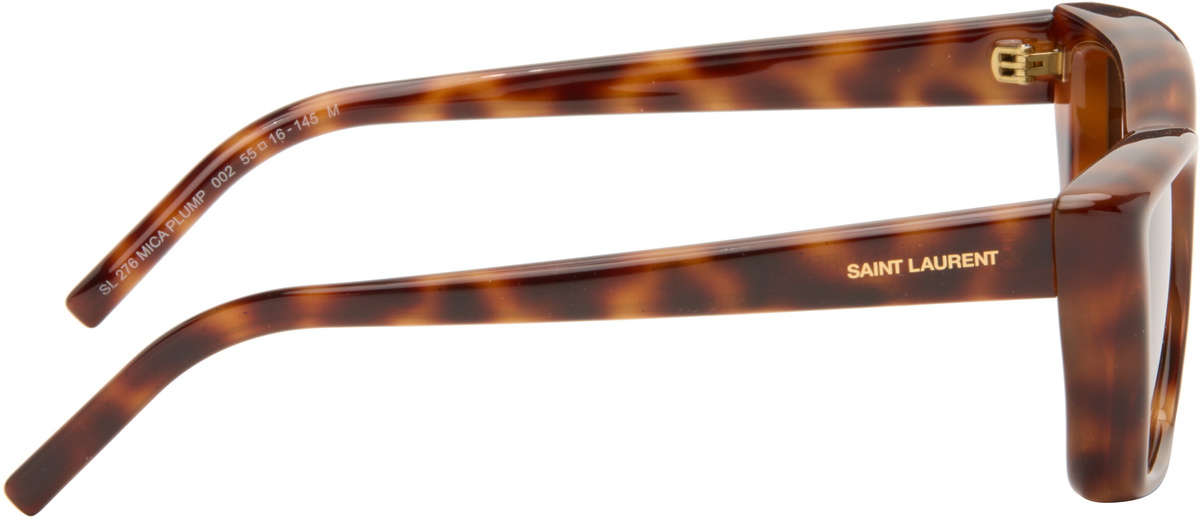 Saint Laurent Brown SL 276 Mica Plump Sunglasses