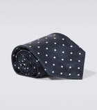 Ralph Lauren Purple Label Polka-dot silk tie