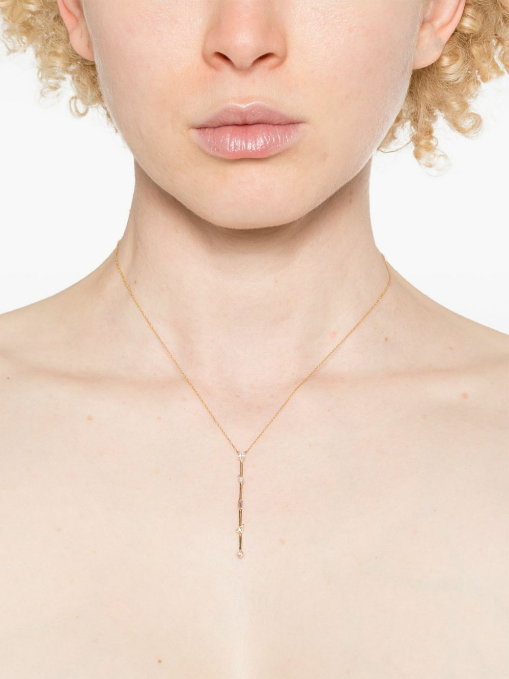 Dana Rebecca Designs 14Kt Yellow Hold Diamond Necklace
