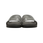 Raf Simons Grey adidas Originals Edition Checkerboard Adilette Slides
