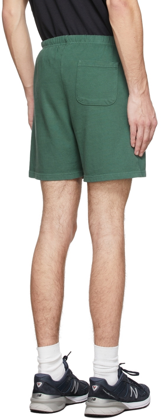 Museum of Peace & Quiet Green SSENSE Exclusive Wordmark Shorts
