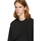 Rick Owens Black Crewneck Sweatshirt