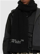 OFF-WHITE - Bookish Knit Wool Scarf