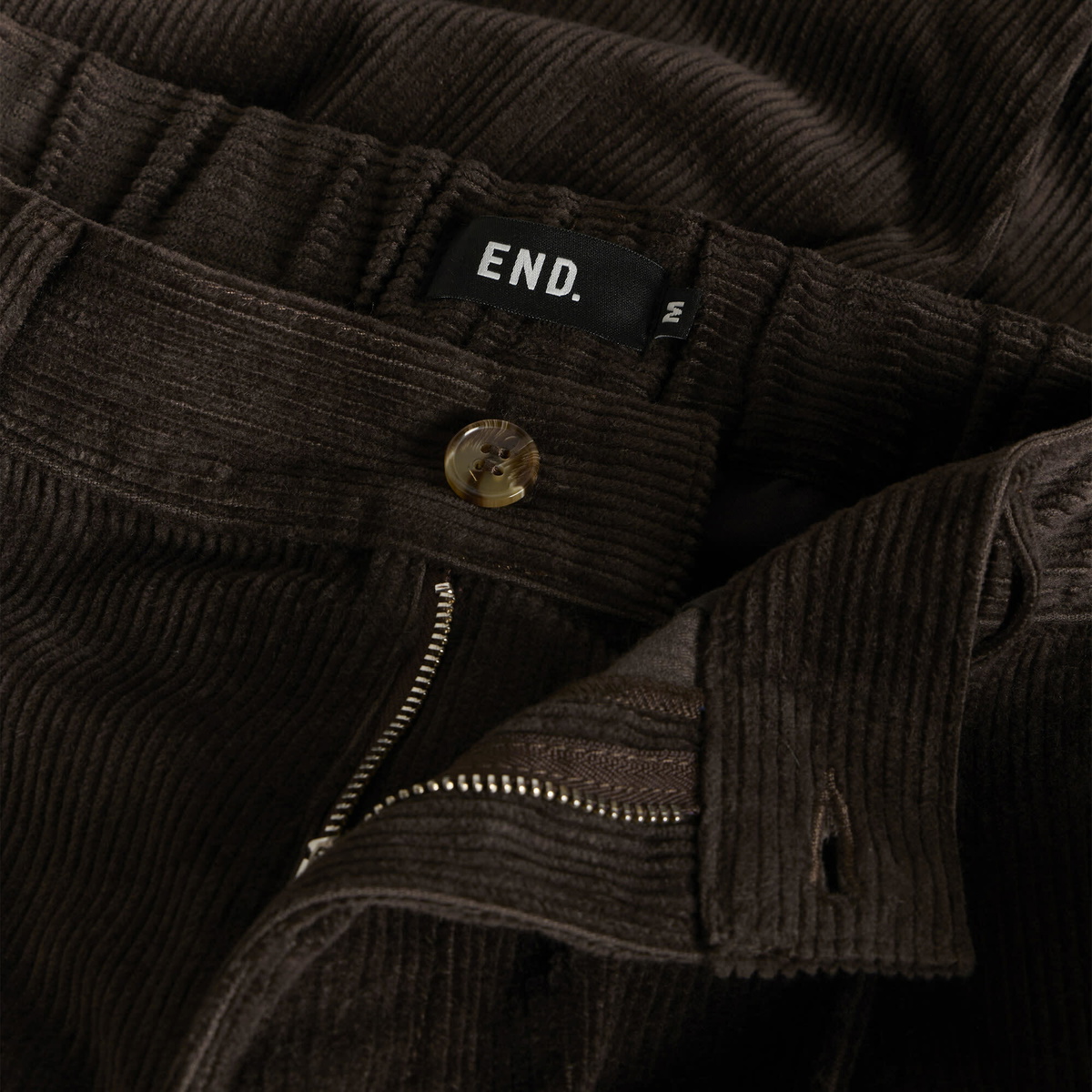 END. Men's Ridge Trouser in Bitter Chocolate
