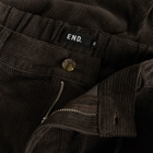 END. Men's Ridge Trouser in Bitter Chocolate