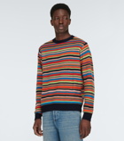The Elder Statesman - Vista striped cashmere sweater