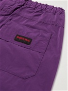 REMI RELIEF - BRIEFING Shell Drawstring Shorts - Purple