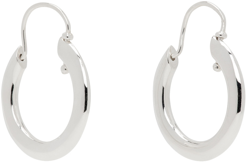 Mondo Mondo Silver Swivel Hoops