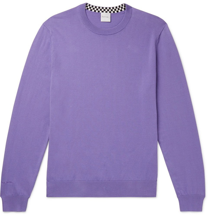 Photo: Paul Smith - Cotton Sweater - Lilac