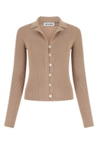 Low Classic Antiqued Pink Cotton Blend Cardigan