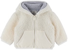 Woolrich Baby Off-White Zip Jacket