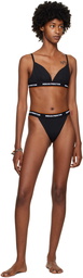 Heron Preston Black Jacquard Thong