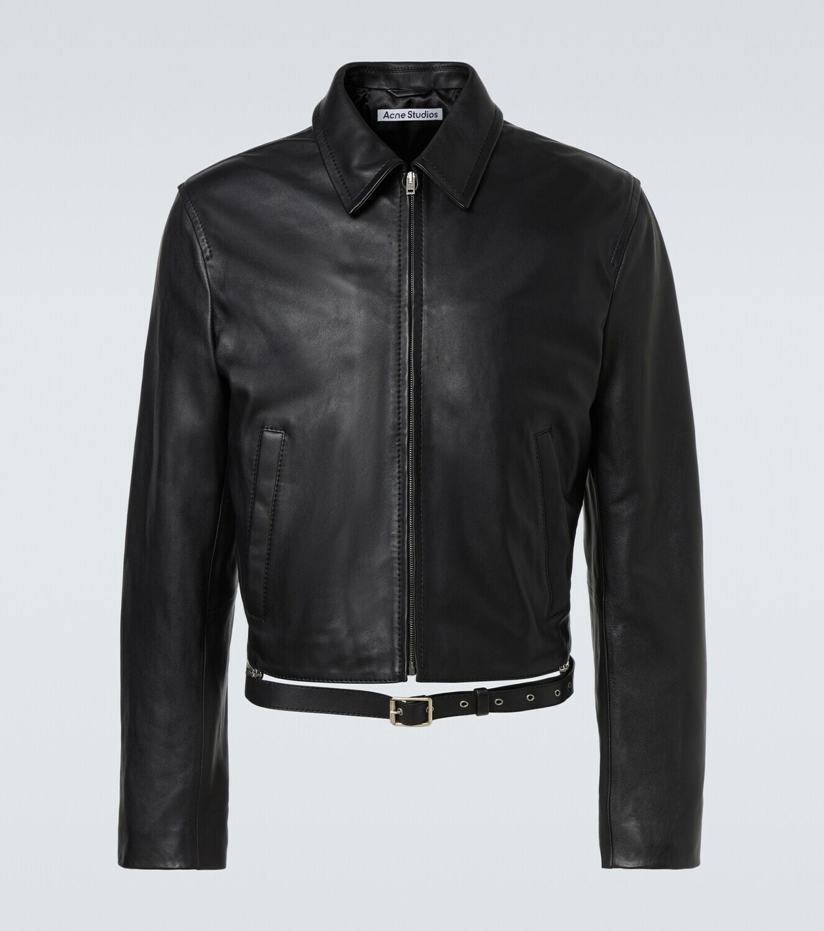 Acne Studios レザー　トラッカージャケット　46 Acne Studios Leather biker jacket Acne Studios