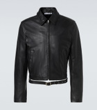 Acne Studios Leather biker jacket