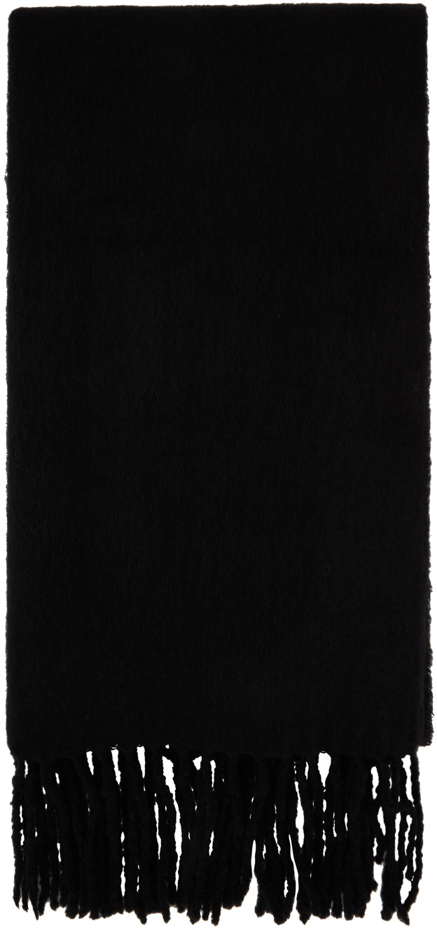 Teurn Studios SSENSE Exclusive Black Oversized Scarf