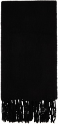 Teurn Studios SSENSE Exclusive Black Oversized Scarf