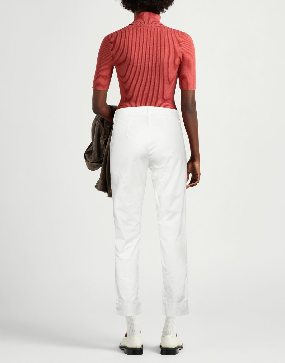 Manila Grace Womens Pants in White