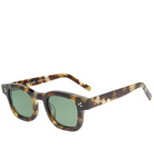 AKILA Men's Ascent Sunglasses in Camo Tortoise/Green