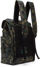 Coach 1941 Khaki Camo Print League Flap Backpack