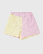 Designers, Remix Harriet Mix Shorts Pink/Yellow - Womens - Casual Shorts