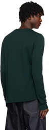 Marina Yee Green Tuck Sweatshirt
