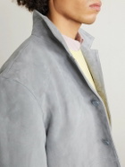 Officine Générale - Julien Suede Jacket - Gray