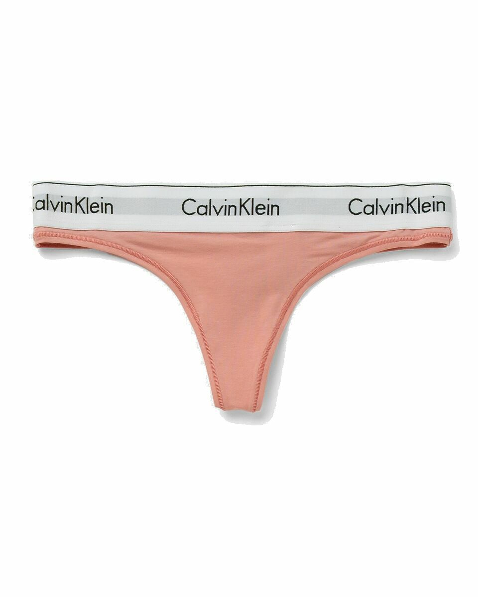 Photo: Calvin Klein Underwear Wmns Thong Pink - Womens - Panties